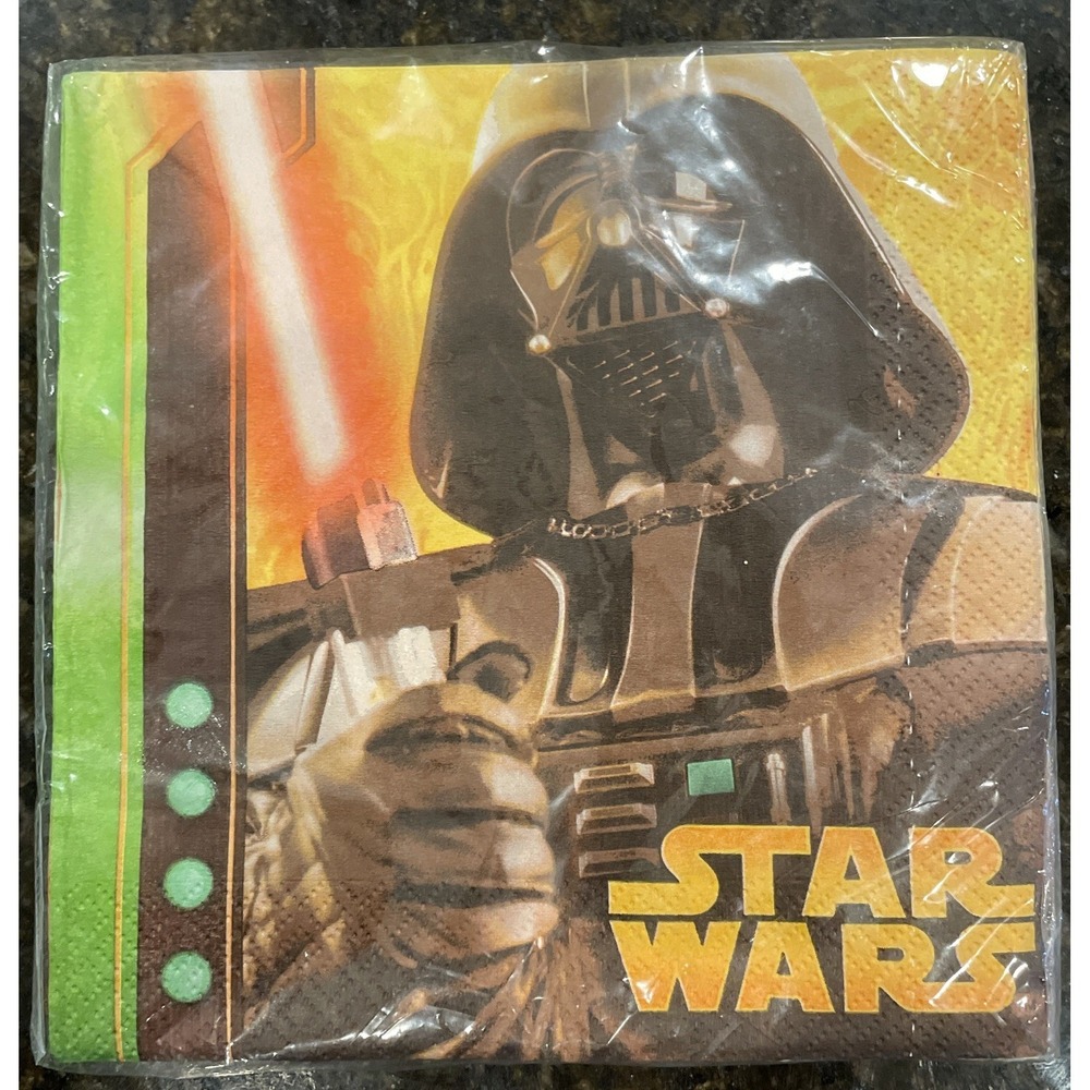 Star Wars Party Napkins 16 Count Darth Vader Party Express From Hallmark 2005